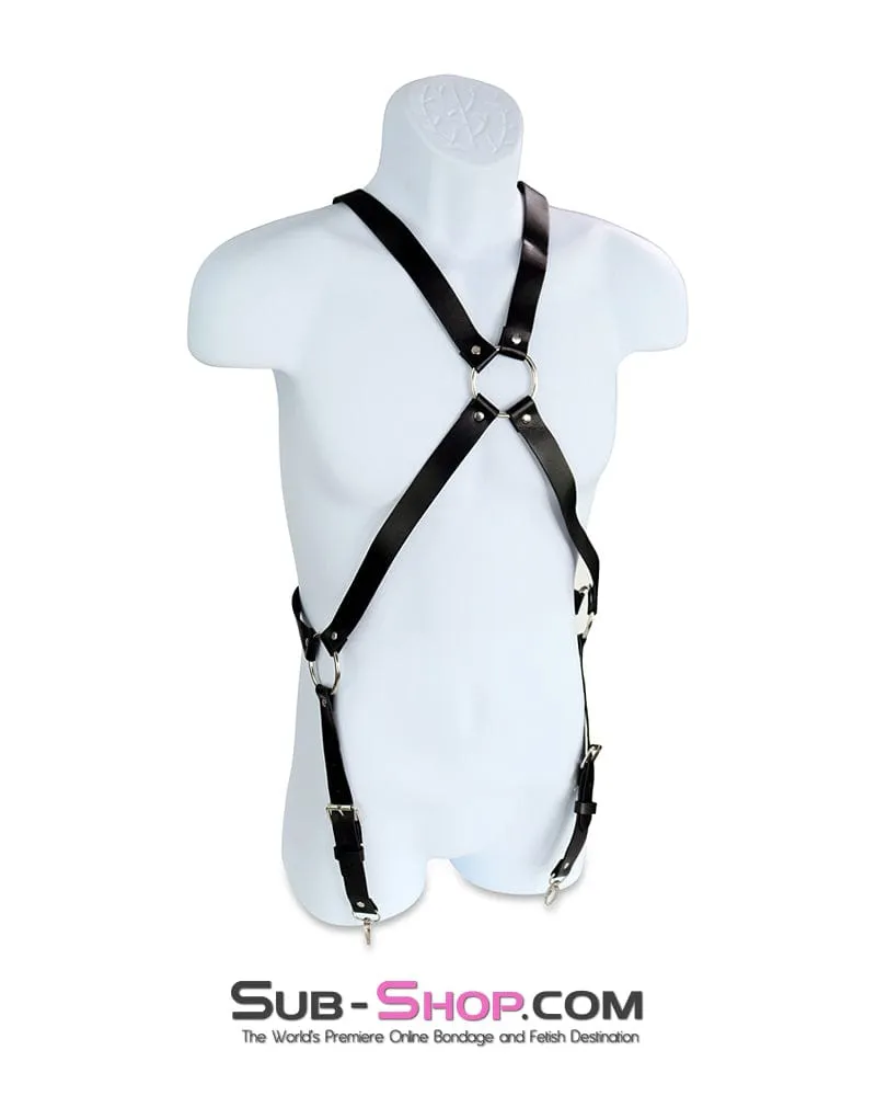 1894DL      Men's Full Chest Bondage Harness