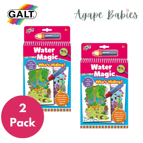 [2-Pack] Galt Water Magic - Look and Find (Who's Hiding?)