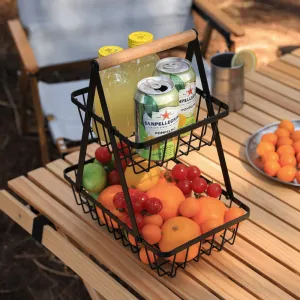 2 Tier Countertop Fruit Basket