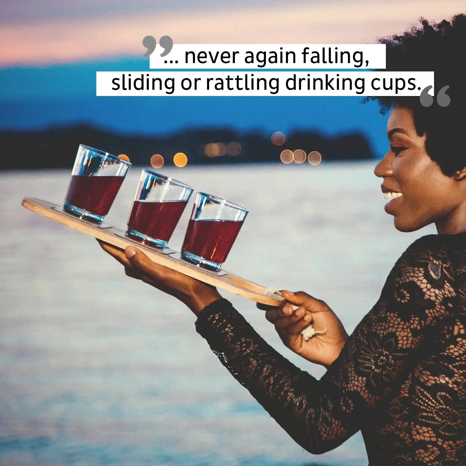 2 x Magnetic Drinking Cup Triple the Classic By Silwy