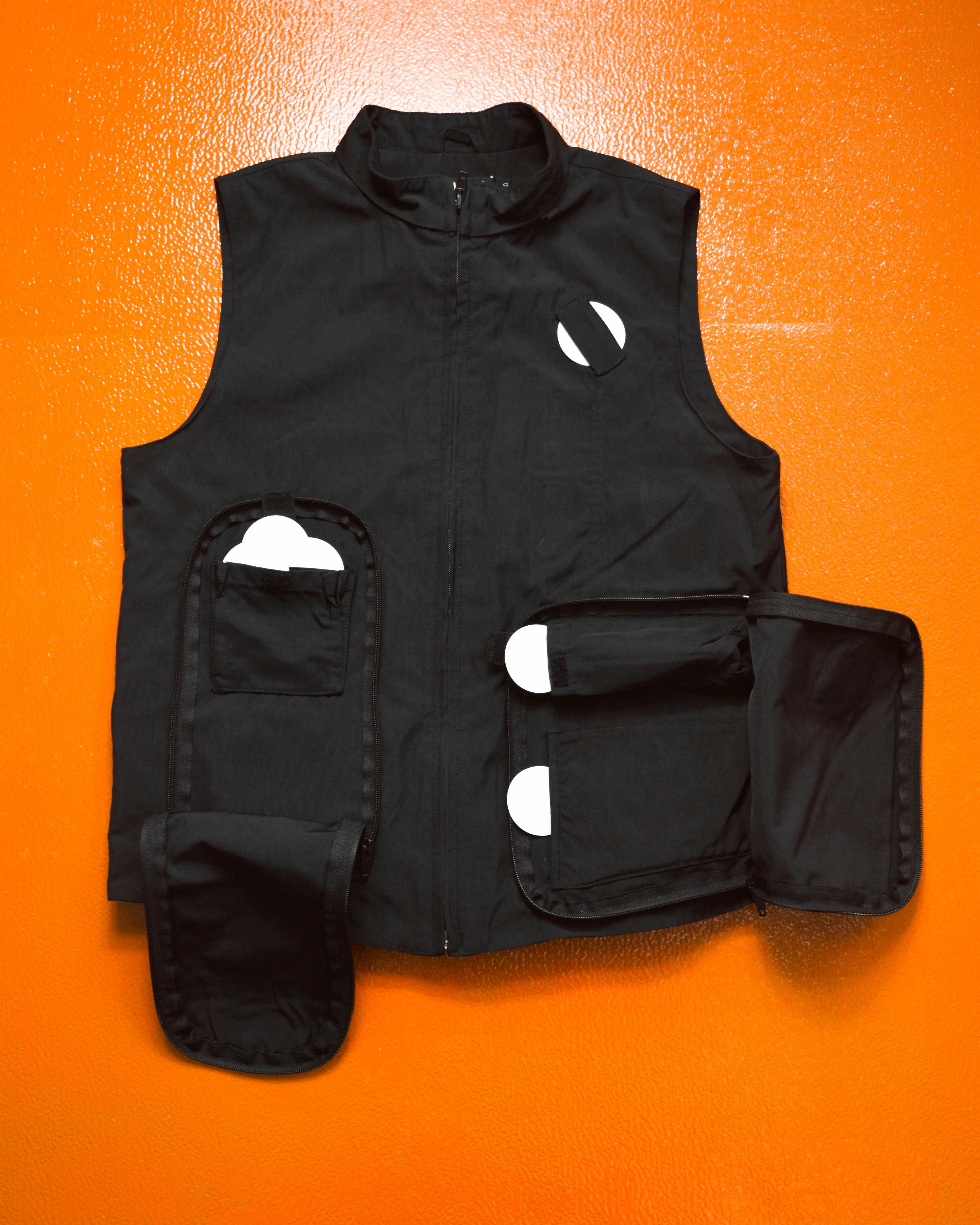 3-D Pocket Tactical Vest (S~M)