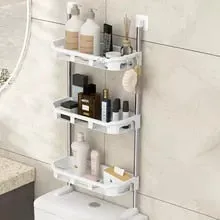 3 Tier Multifunctional  Kitchen & Bathroom Wall Hanging Storage Rack