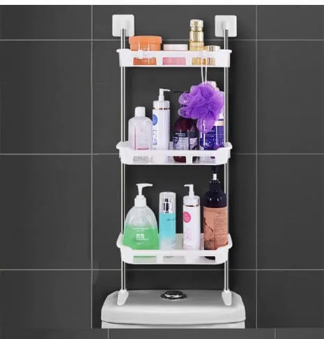 3 Tier Multifunctional  Kitchen & Bathroom Wall Hanging Storage Rack
