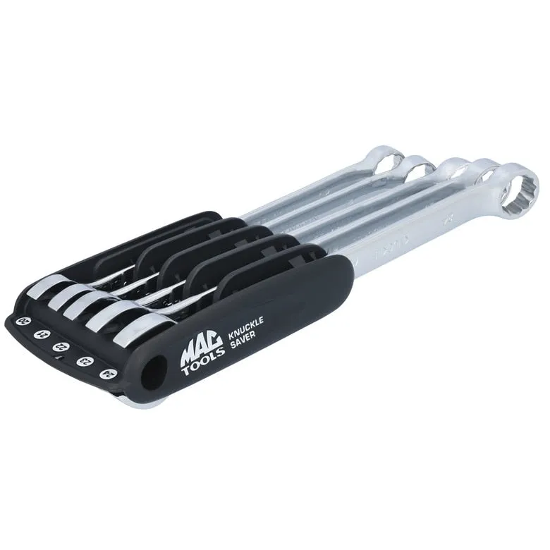 5-PC. Knuckle Saver Metric Combination Wrench Set