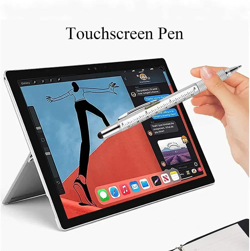 7-in-1 Multifunctional Touch Screen Stylus Pen