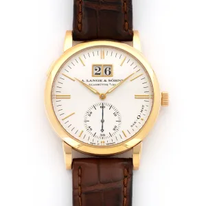 A. Lange & Sohne Rose Gold Saxonia Automatic Watch Ref. 315.032