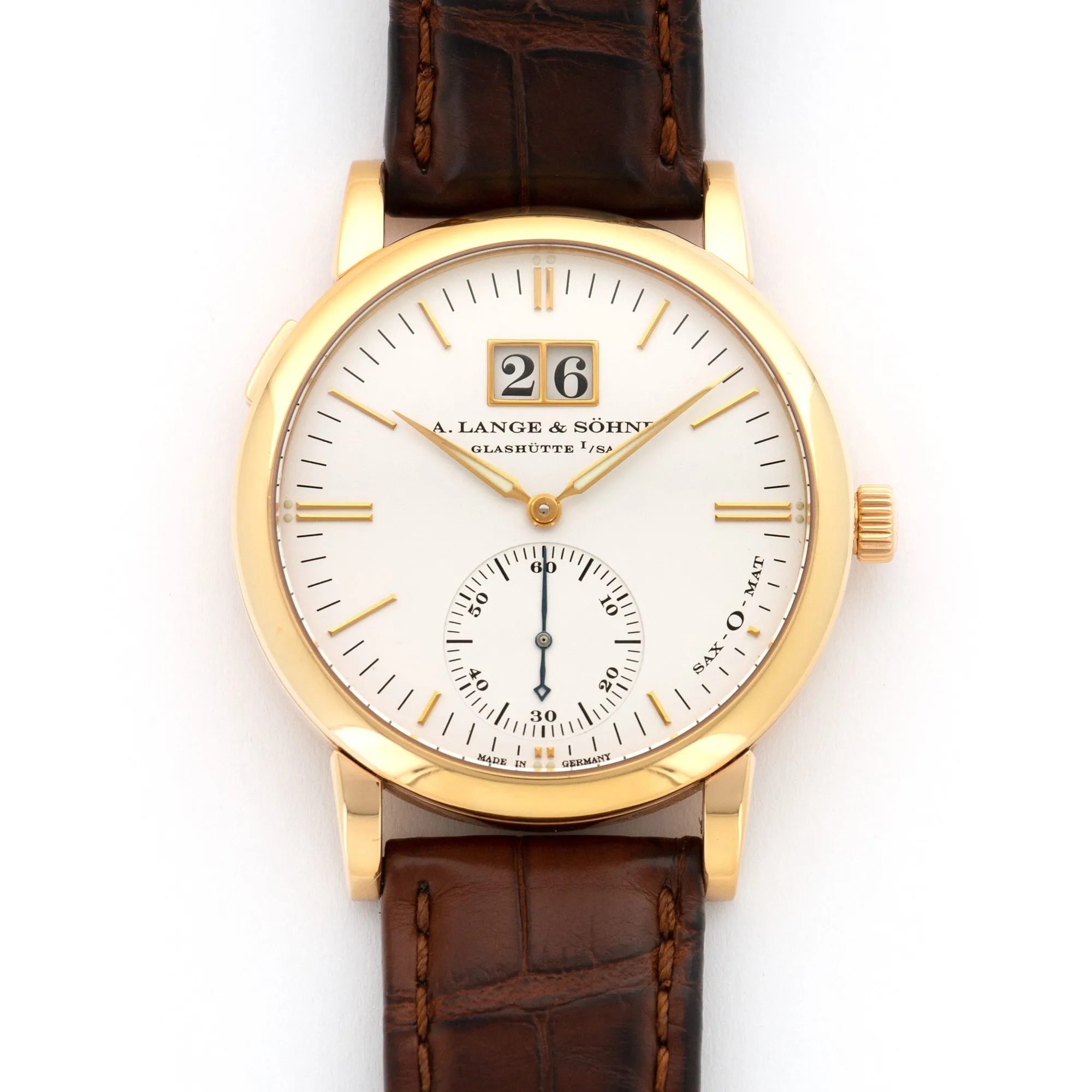A. Lange & Sohne Rose Gold Saxonia Automatic Watch Ref. 315.032