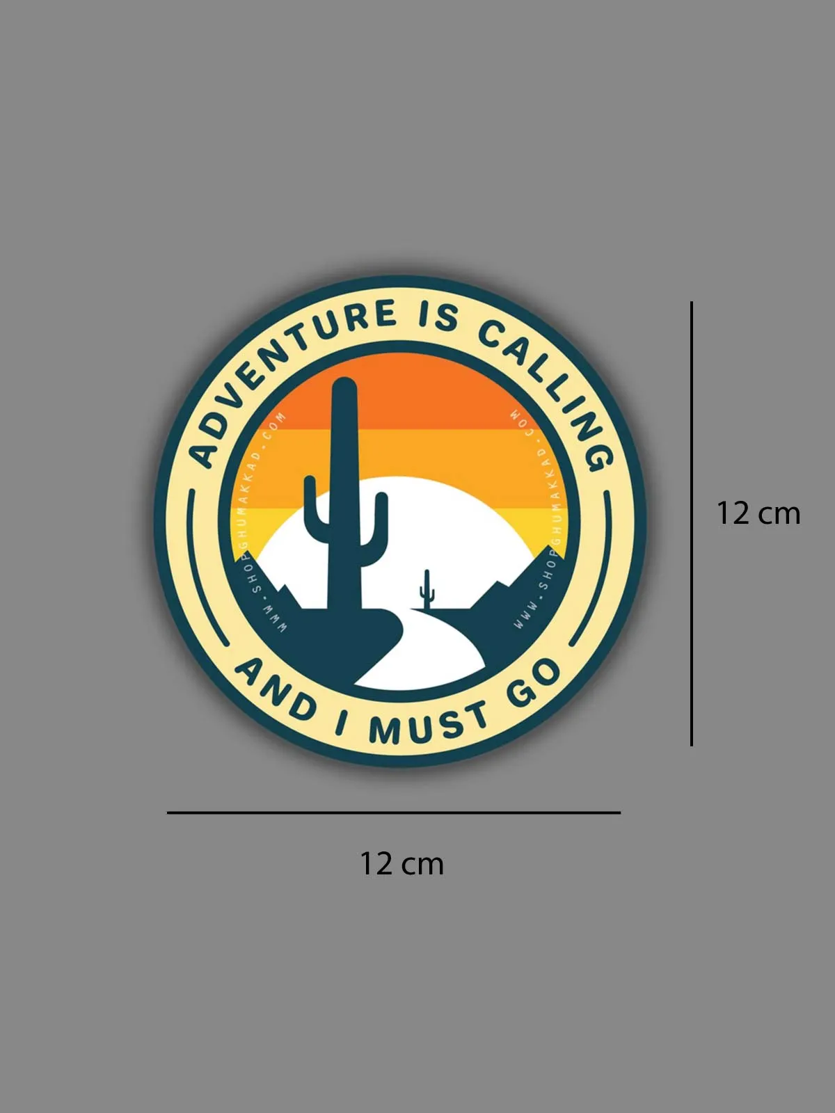 Adventure Is Calling  | Laptop / Car Sticker