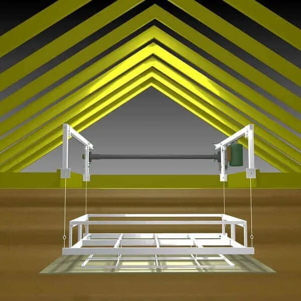 Aladdin Storage Lift (ASL-500) Garage Attic Elevator