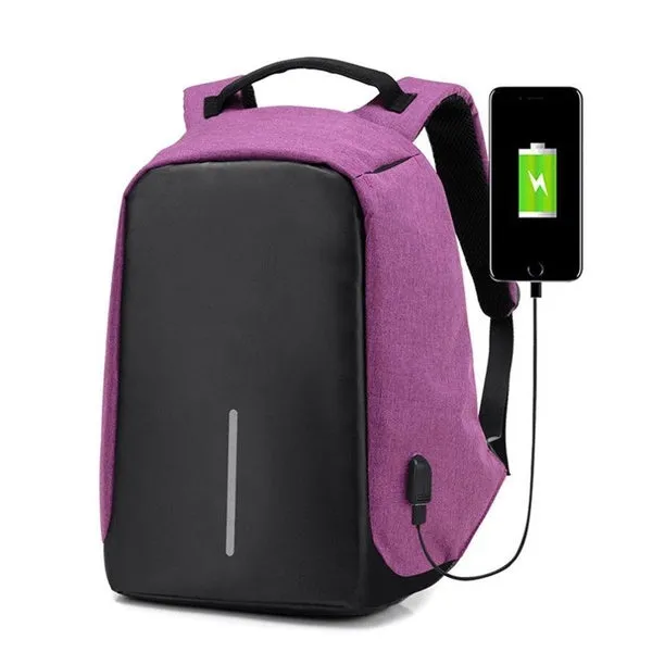 Anti theft Anti-theft USB Charging Travel Backpack