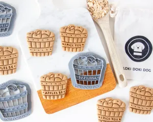 Apple Picking Basket Cookie Cutter