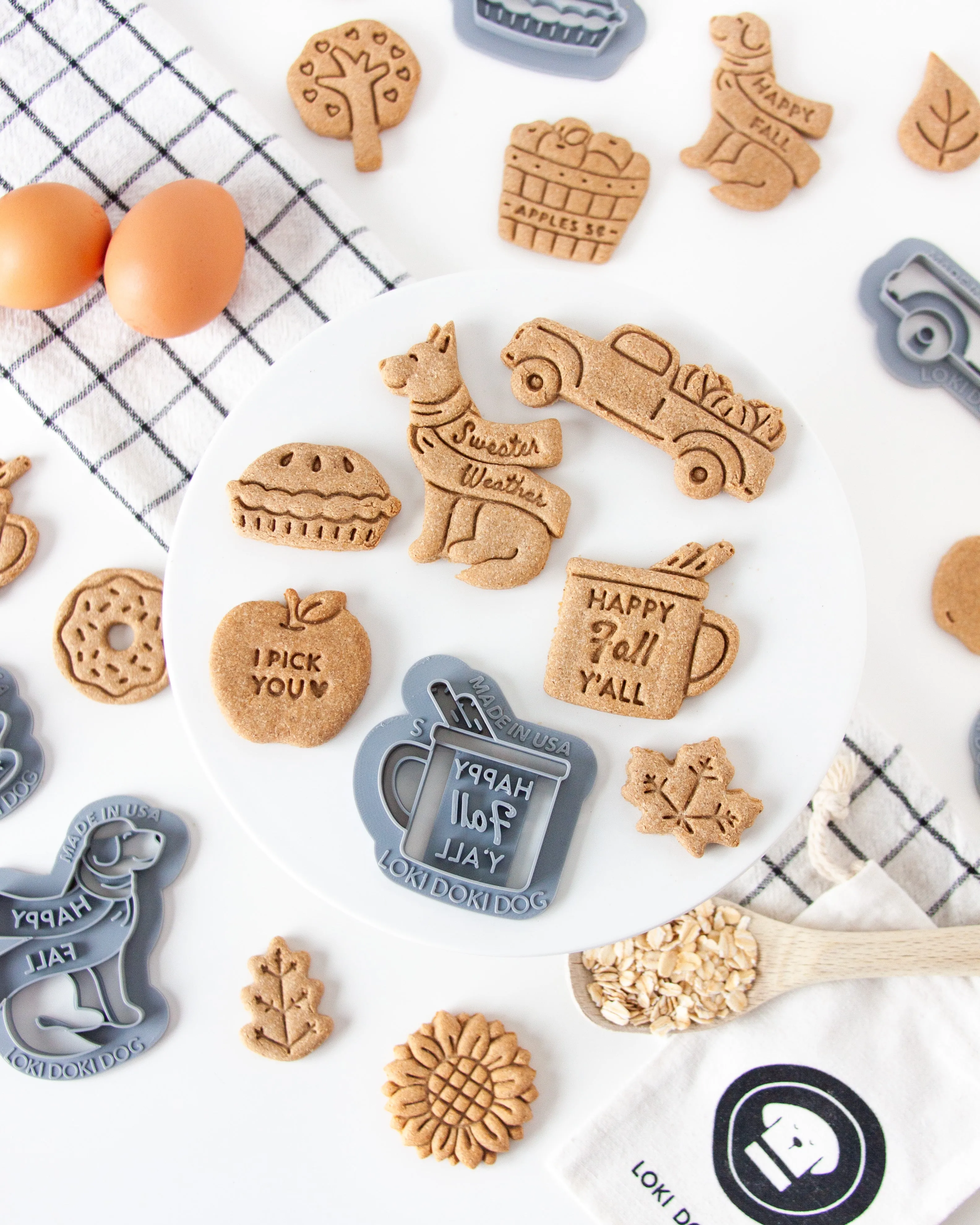 Apple Picking Basket Cookie Cutter