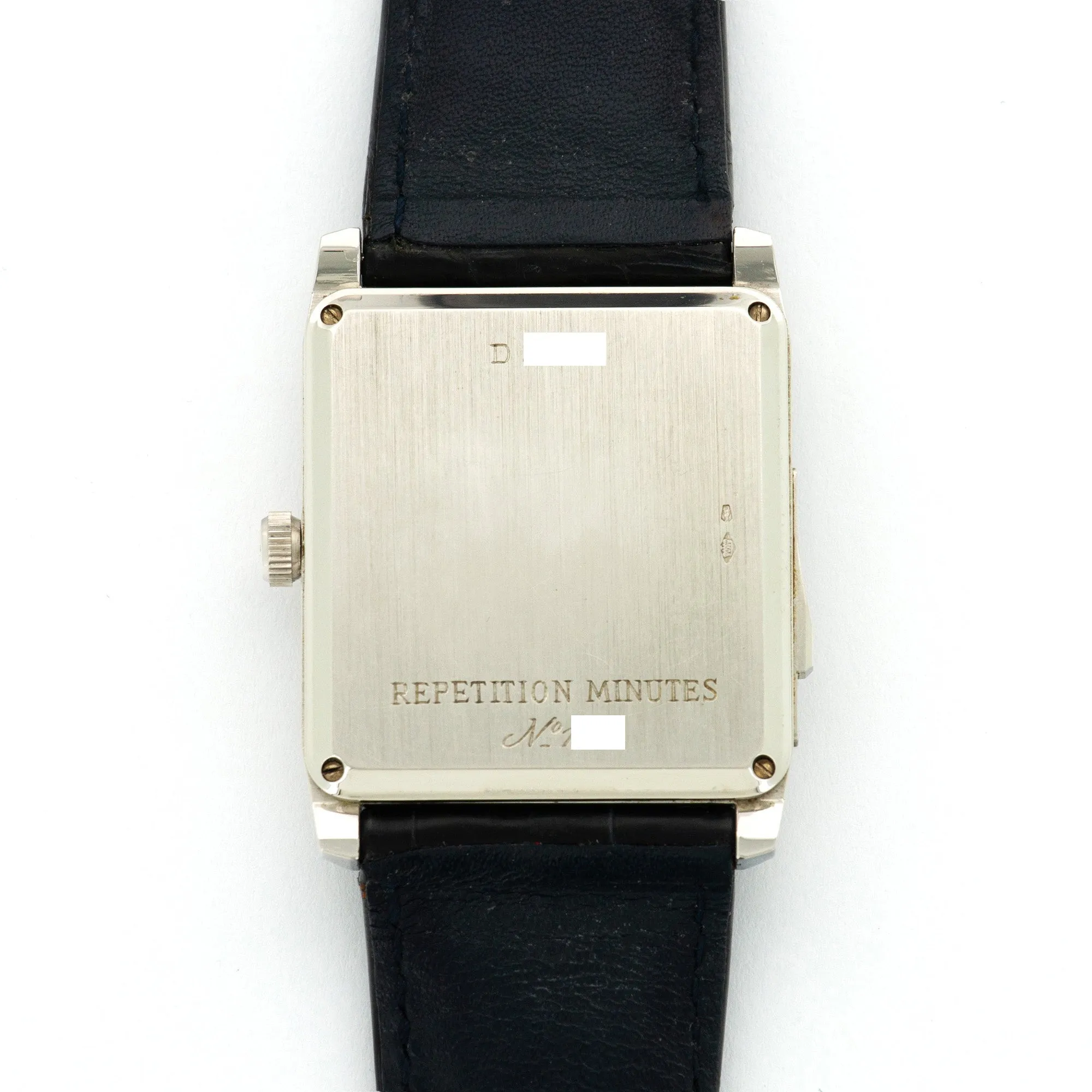 Audemars Piguet Platinum Jump Hour Minute Repeater Watch Ref. 25723