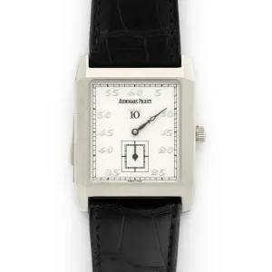 Audemars Piguet Platinum Jump Hour Minute Repeater Watch Ref. 25723