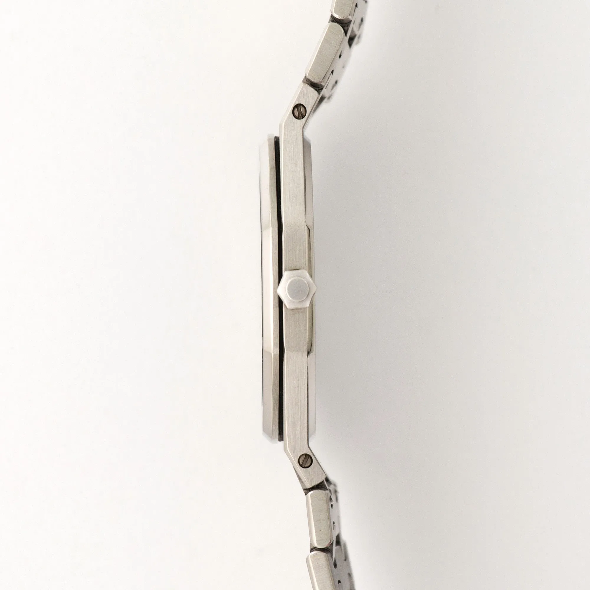 Audemars Piguet Platinum Royal Oak Diamond Watch Ref. 56175