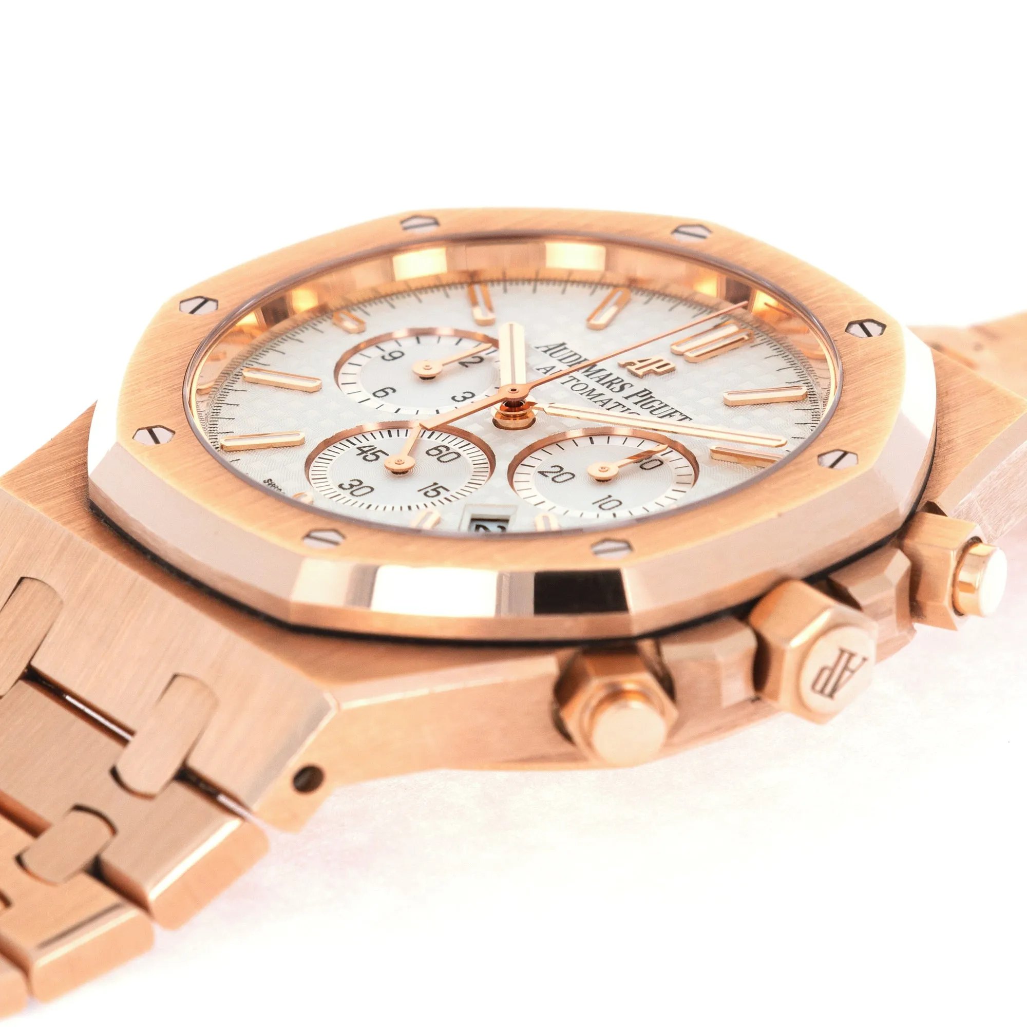 Audemars Piguet Rose Gold Royal Oak Chrono Watch Ref. 26320