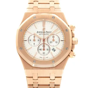Audemars Piguet Rose Gold Royal Oak Chrono Watch Ref. 26320