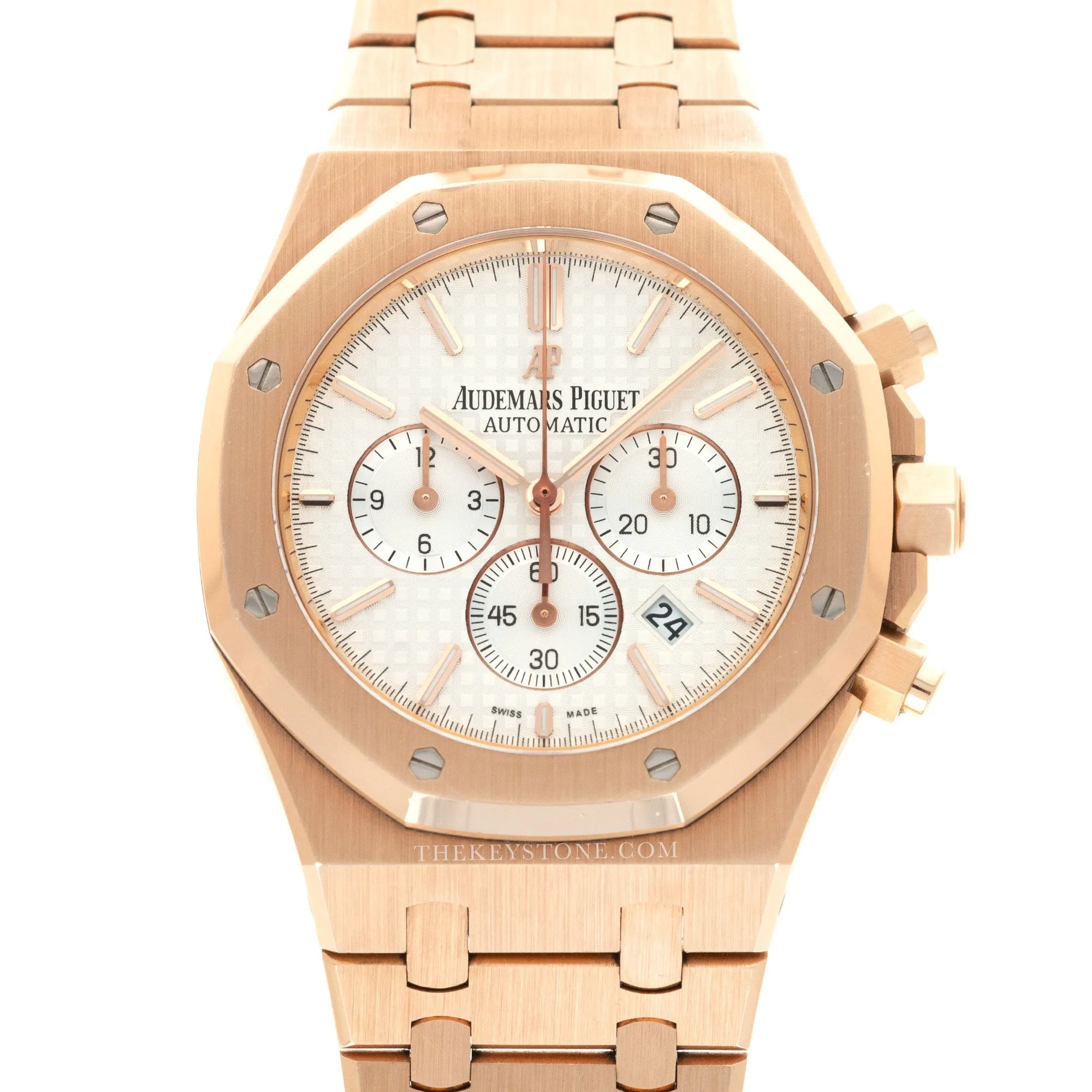 Audemars Piguet Rose Gold Royal Oak Chrono Watch Ref. 26320