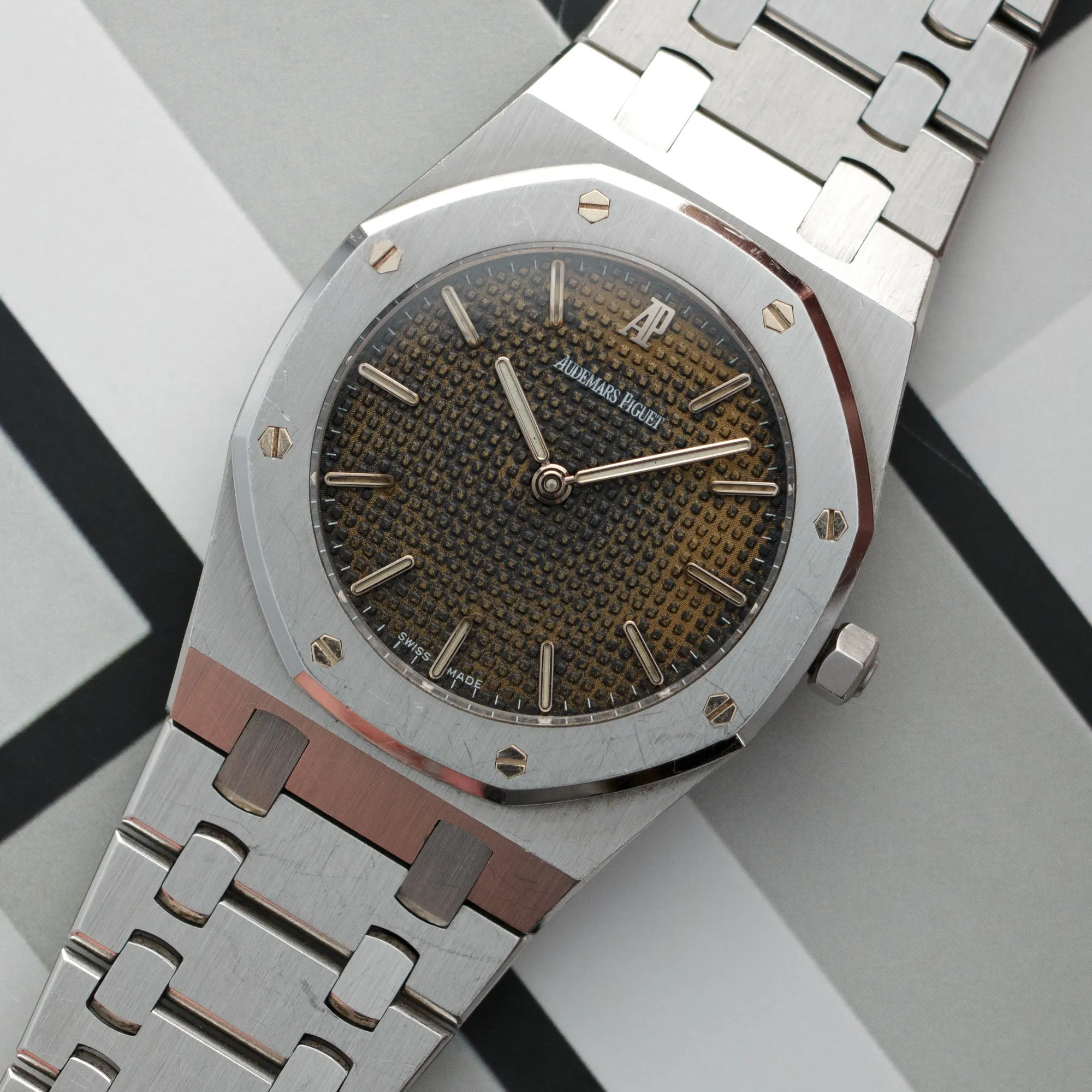 Audemars Piguet Royal Oak Brown Dial Watch, Ref. 56175