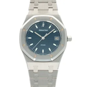 Audemars Piguet Steel Royal Oak Watch Ref. 14790 with Blue dial
