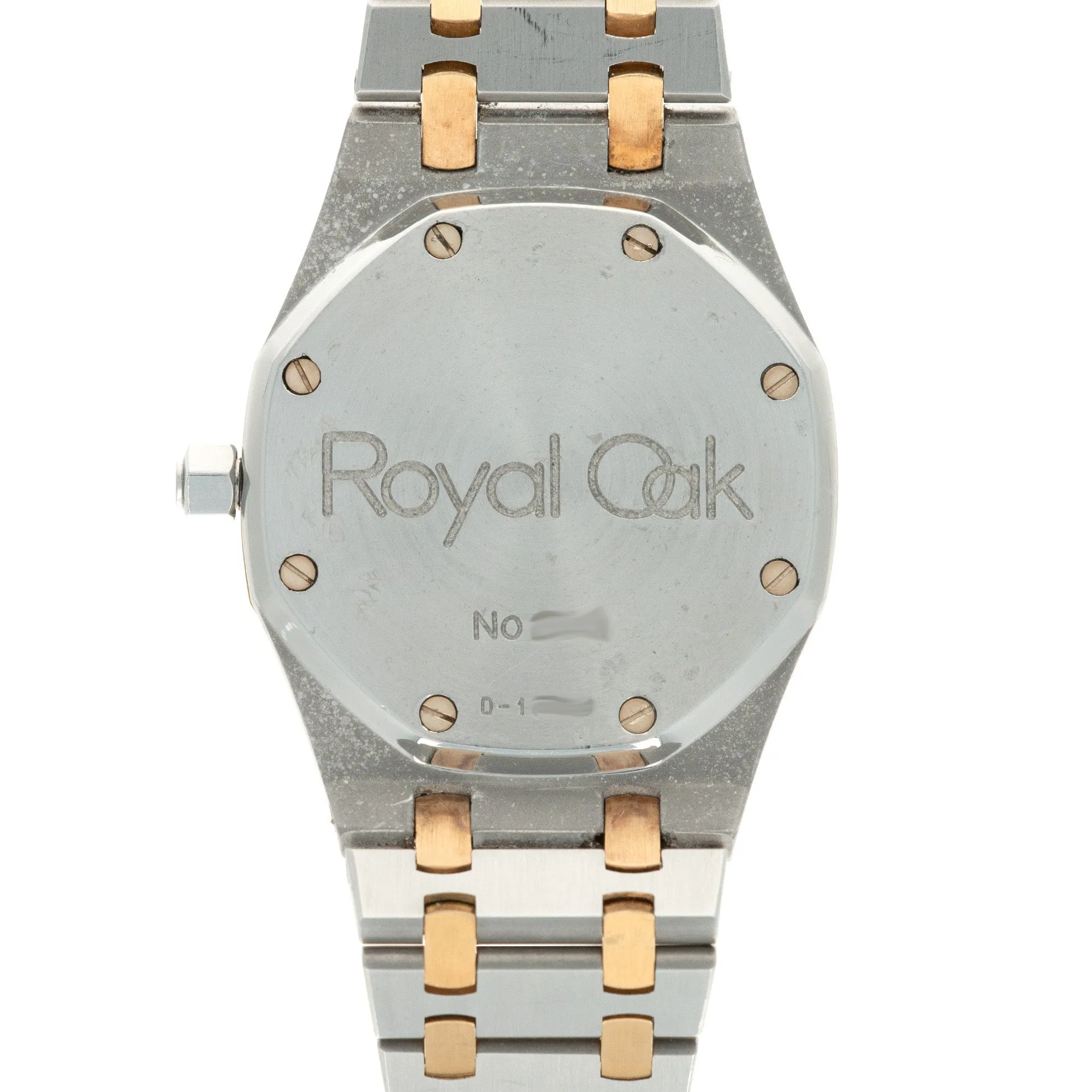 Audemars Piguet Two-Tone Royal Oak Watch with Diamond Markers
