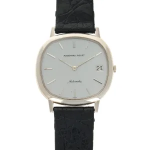 Audemars Piguet White Gold Automatic Strap Watch