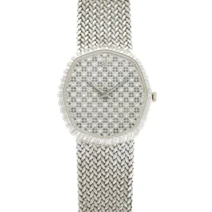 Audemars Piguet White Gold Diamond Bracelet Watch