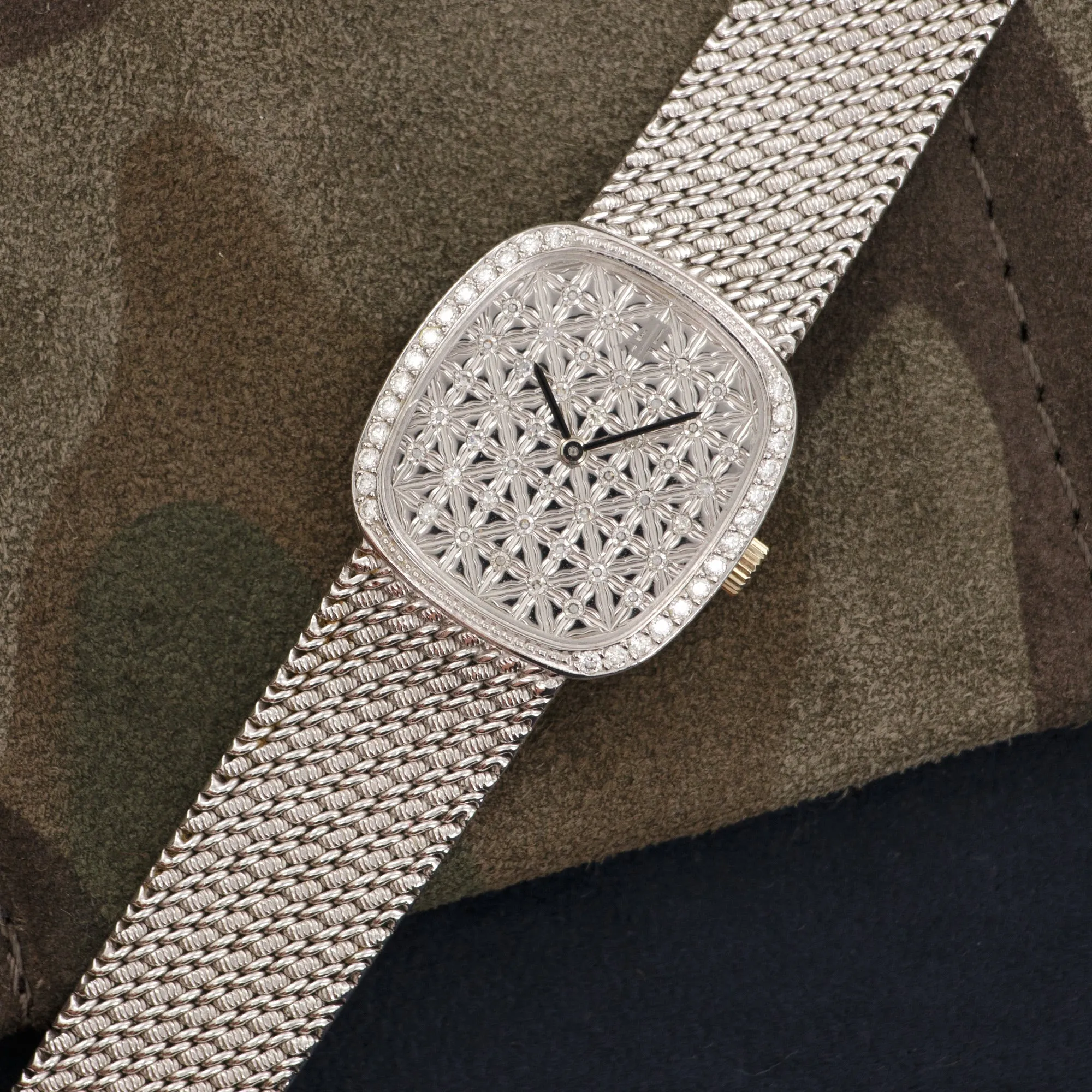 Audemars Piguet White Gold Diamond Watch