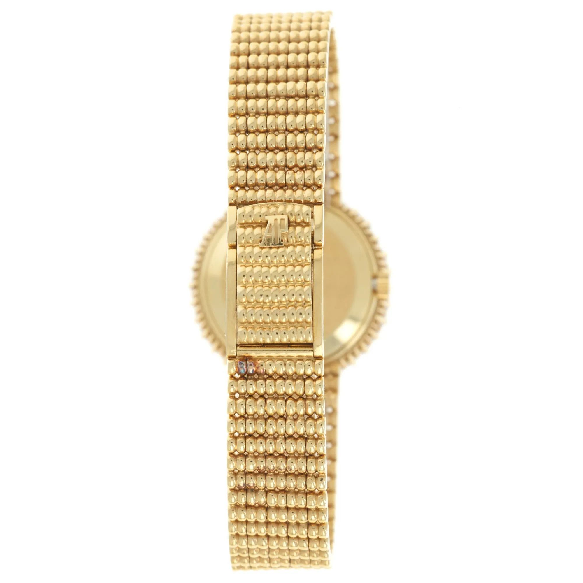Audemars Piguet Yellow Gold Diamond Moonphase Watch