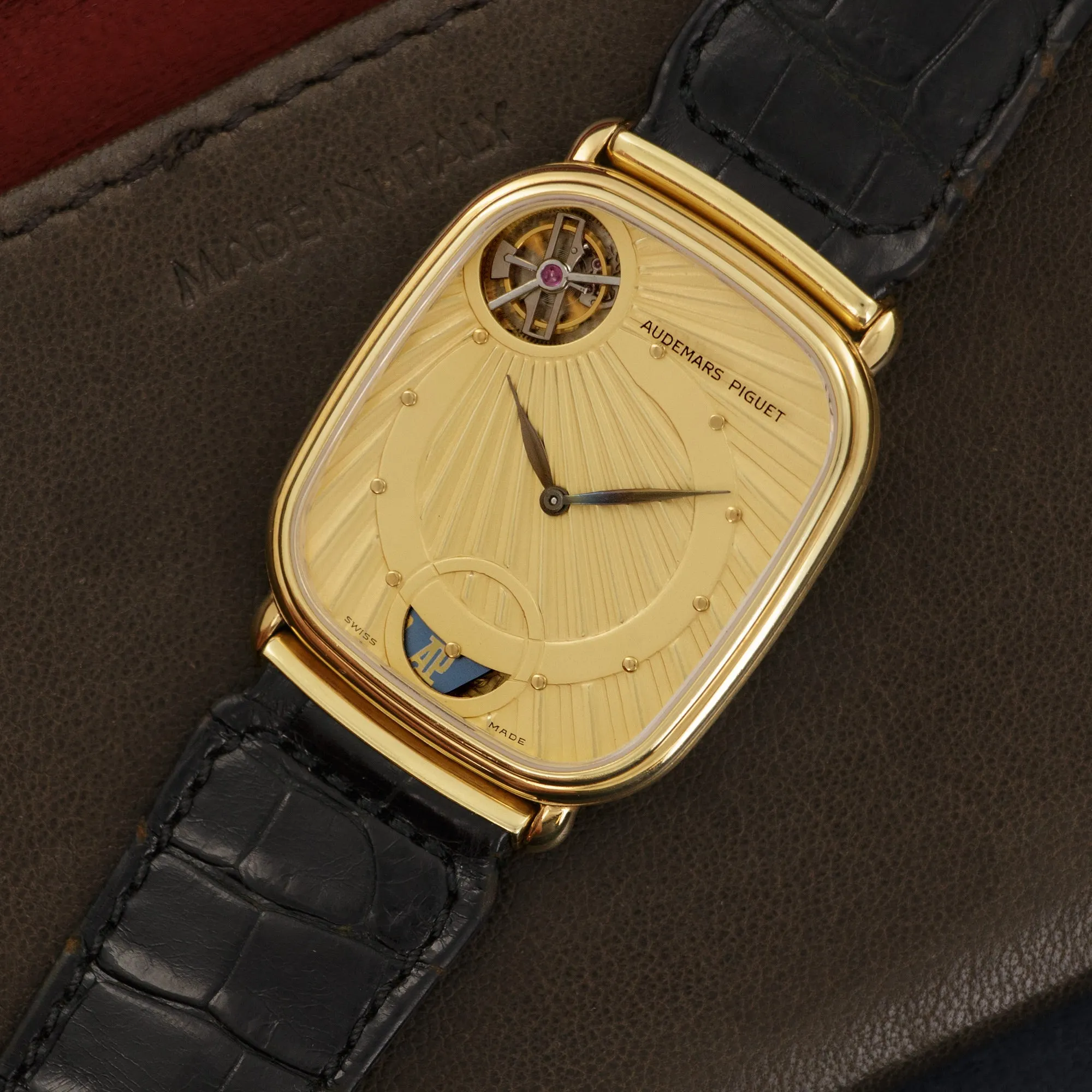 Audemars Piguet Yellow Gold First Automatic Tourbillon Watch