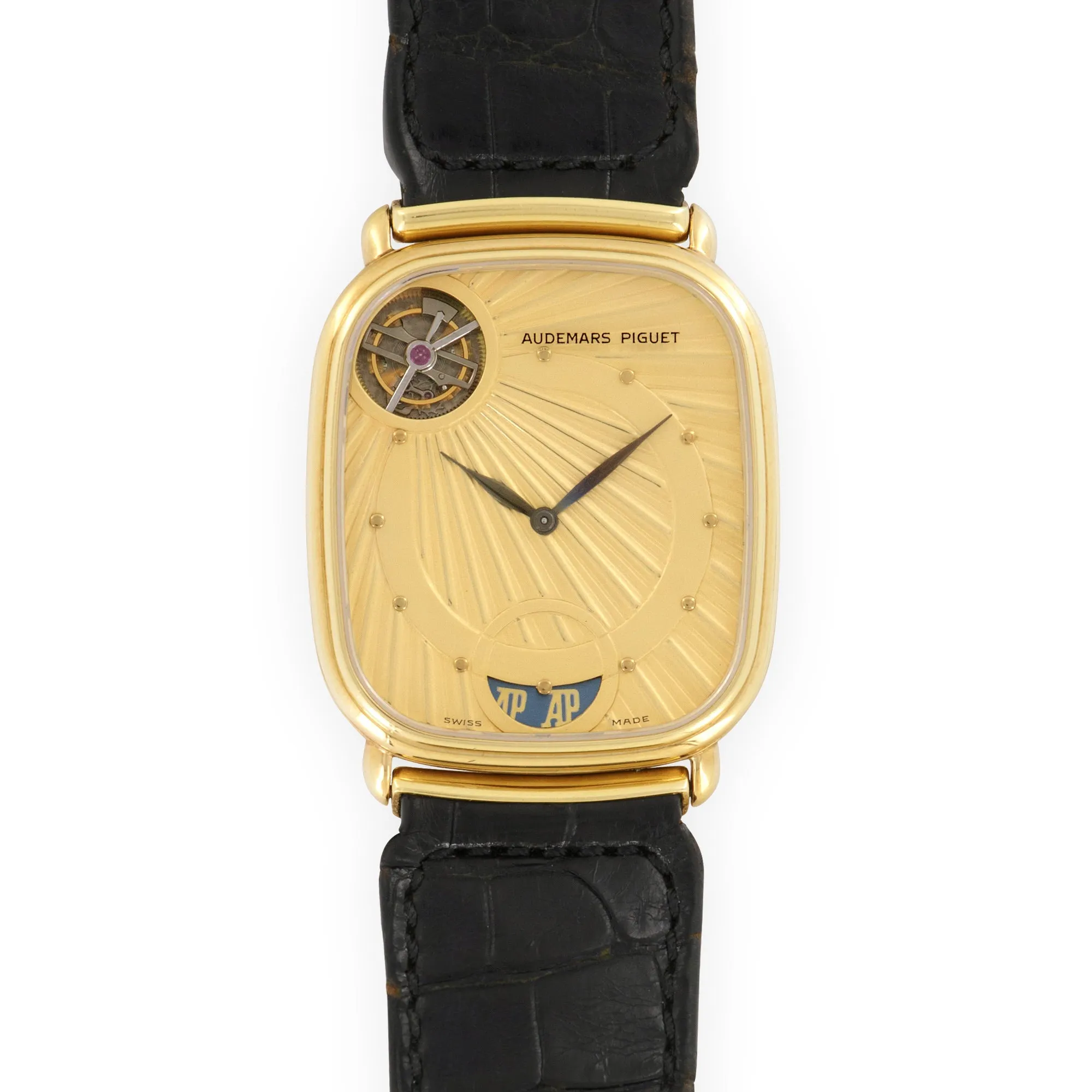 Audemars Piguet Yellow Gold First Automatic Tourbillon Watch