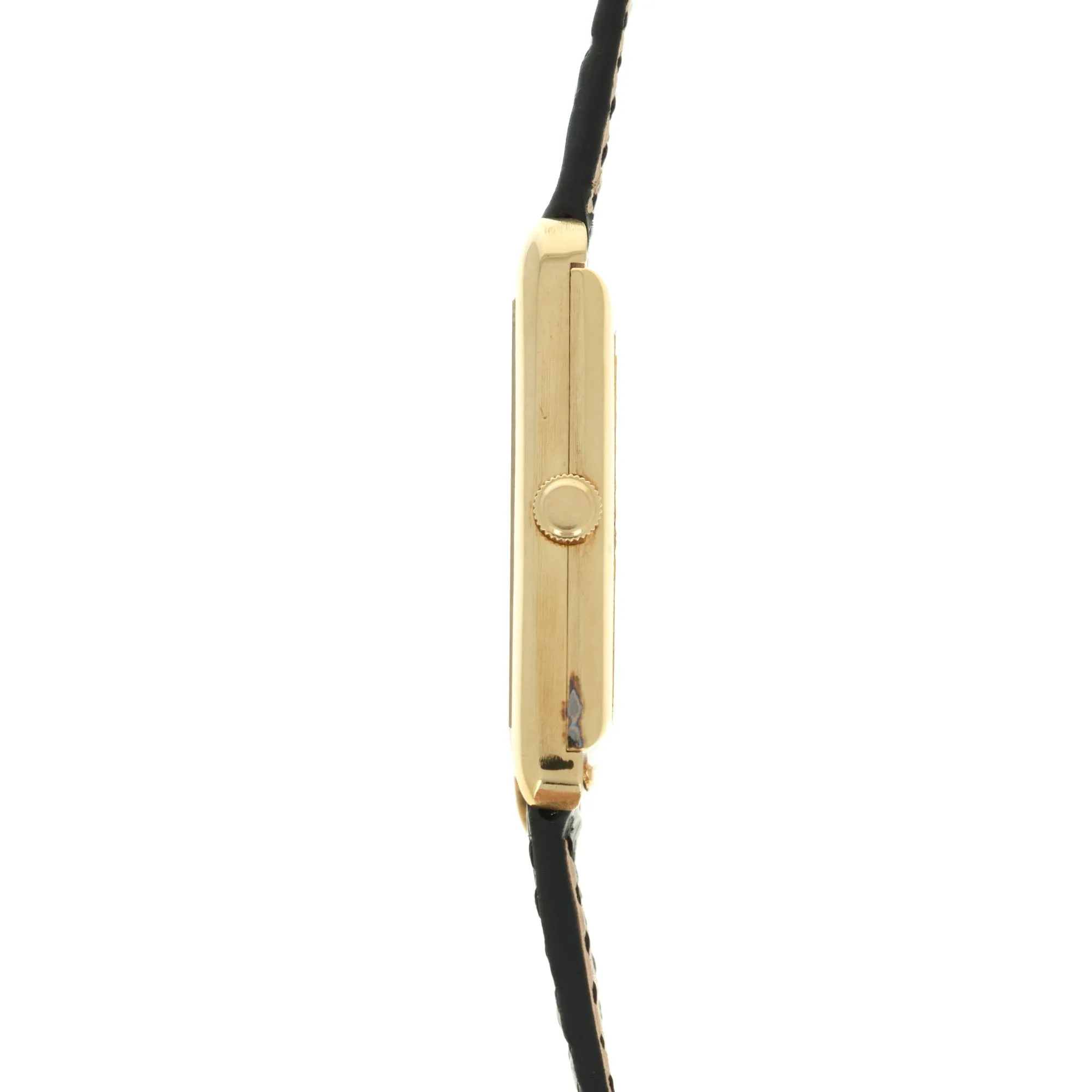 Audemars Piguet Yellow Gold Rectangular Strap Watch