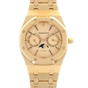 Audemars Piguet Yellow Gold Royal Oak Moonphase Watch