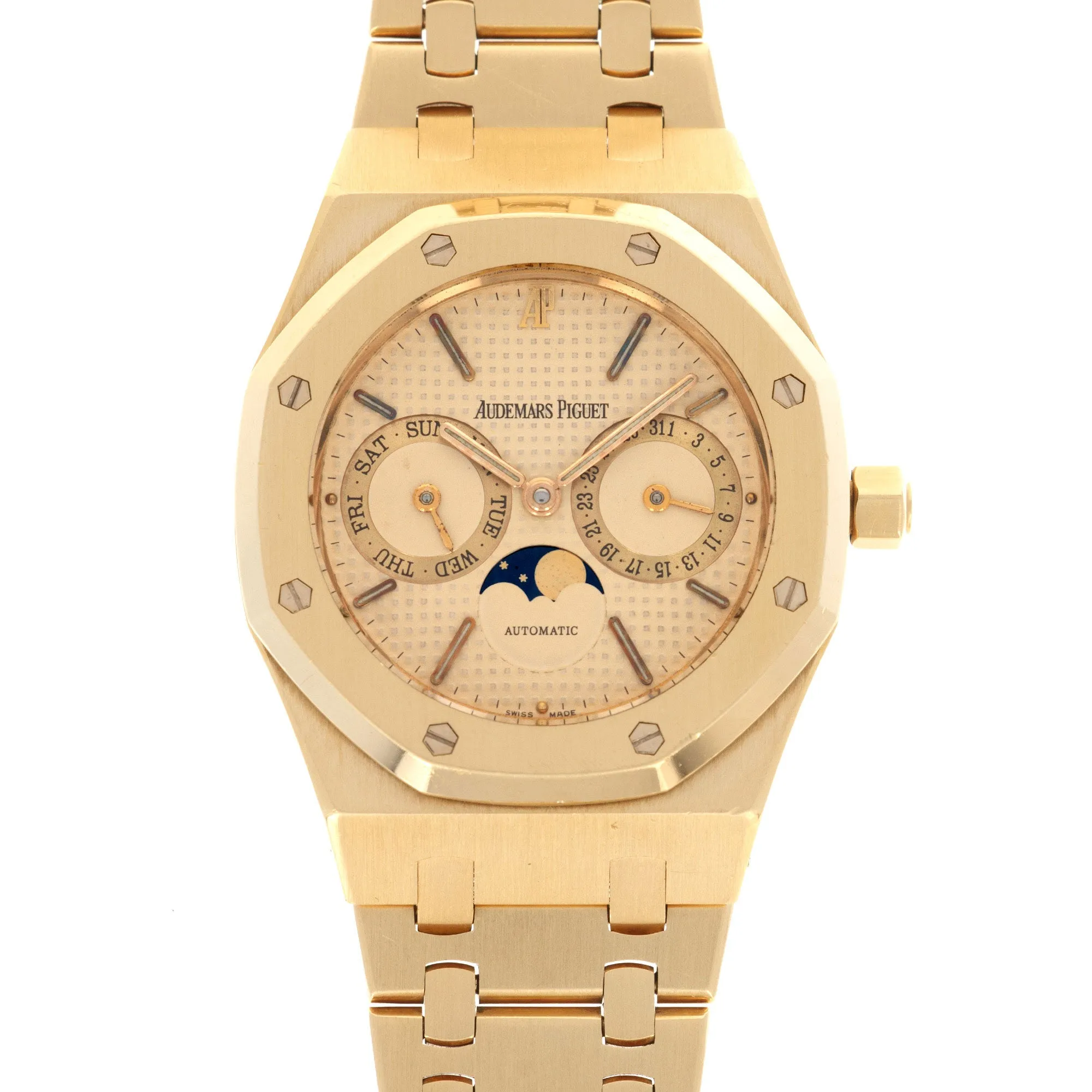 Audemars Piguet Yellow Gold Royal Oak Moonphase Watch