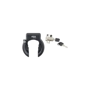 AXA BOSCH 2 DOWNTUBE BATTERY WITH SOLID-PLUS RING LOCK & REM