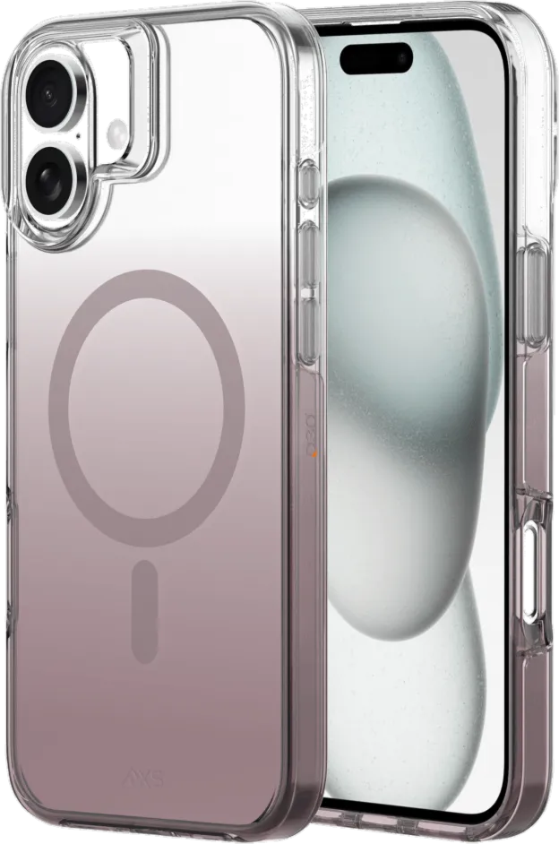 AXS Crystal Shield D3O® Magsafe Compatible Apple iPhone 16 Plus | Nude Gradient