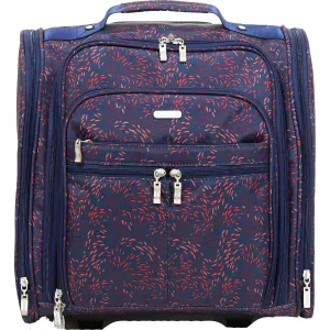 Baggallini 2 Wheel Underseat Carry On Firework Nylon