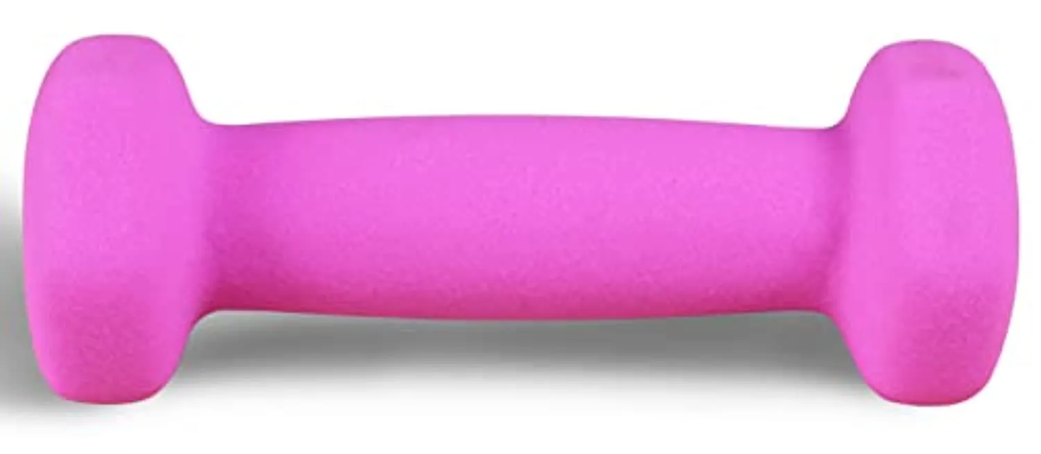 BalanceFrom Neoprene Dumbbell Hand Weights, Anti-Slip, Anti-roll, Hex Shape Colorful, Pair or Set with Stand