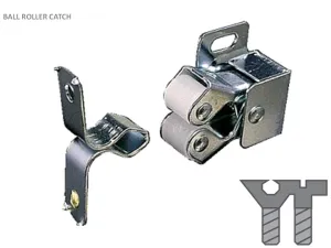 BALL ROLLER CATCH SUS 20 x 15MM