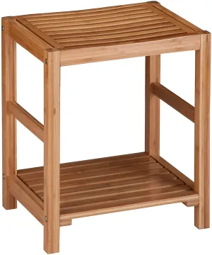 BAMBOO SPA STORAGE BENCH