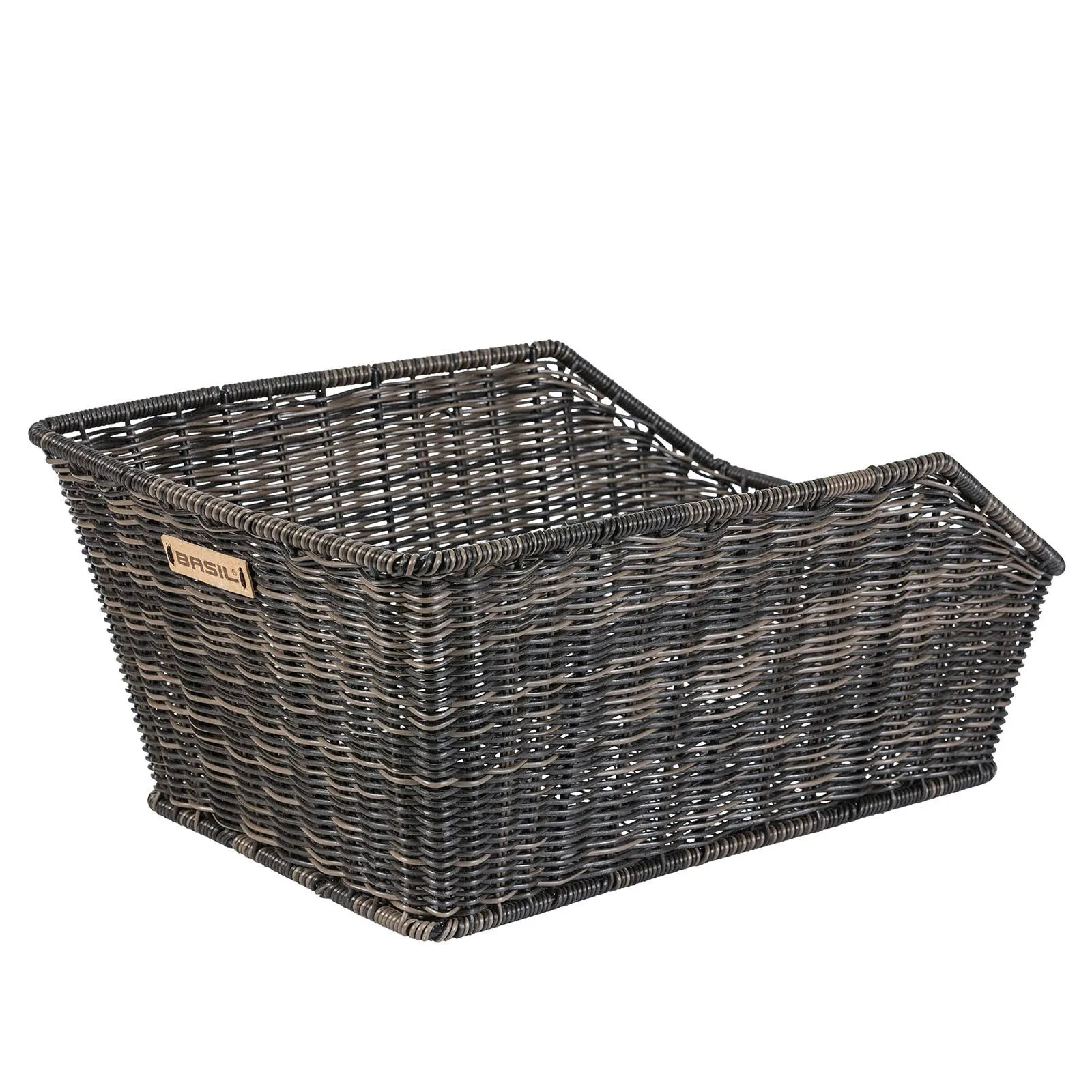 Basil Cento Rear Basket Rattan Look