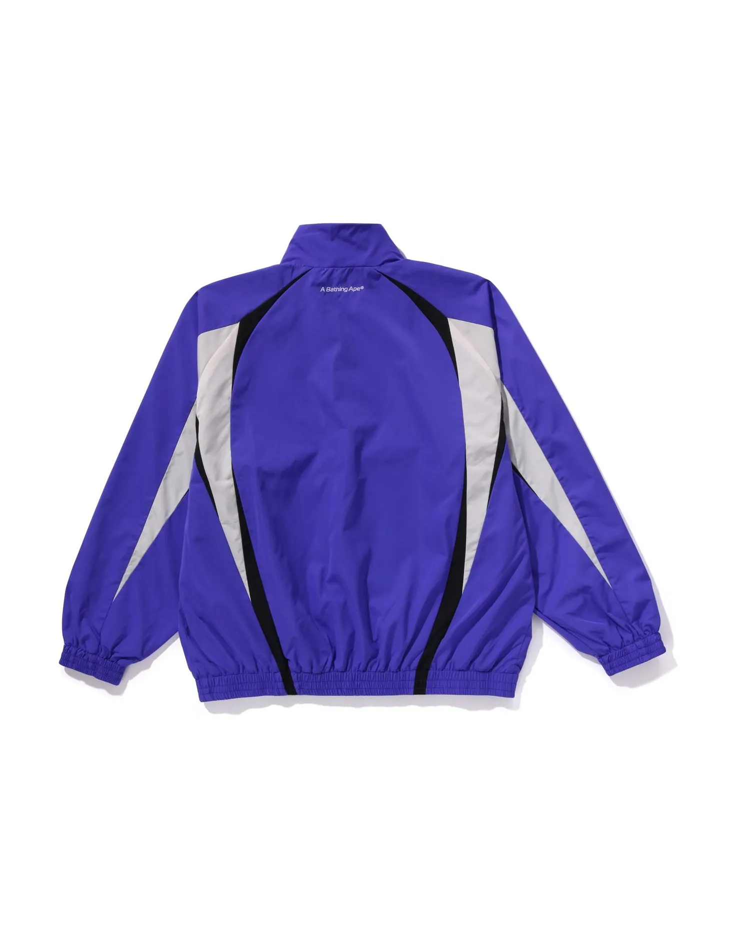 Bathing Ape Logo Nylon Track Jacket