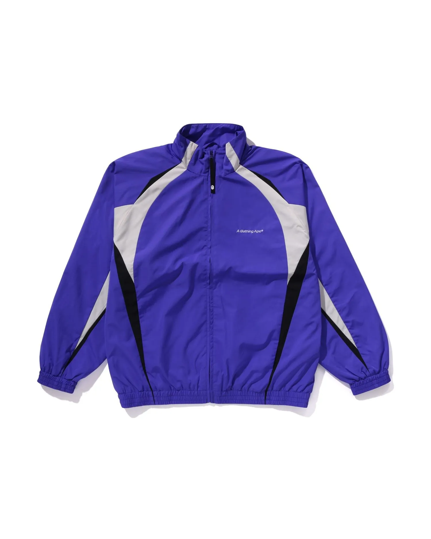 Bathing Ape Logo Nylon Track Jacket