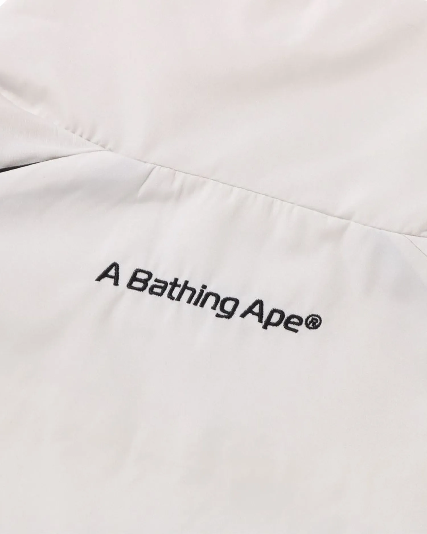Bathing Ape Logo Nylon Track Jacket