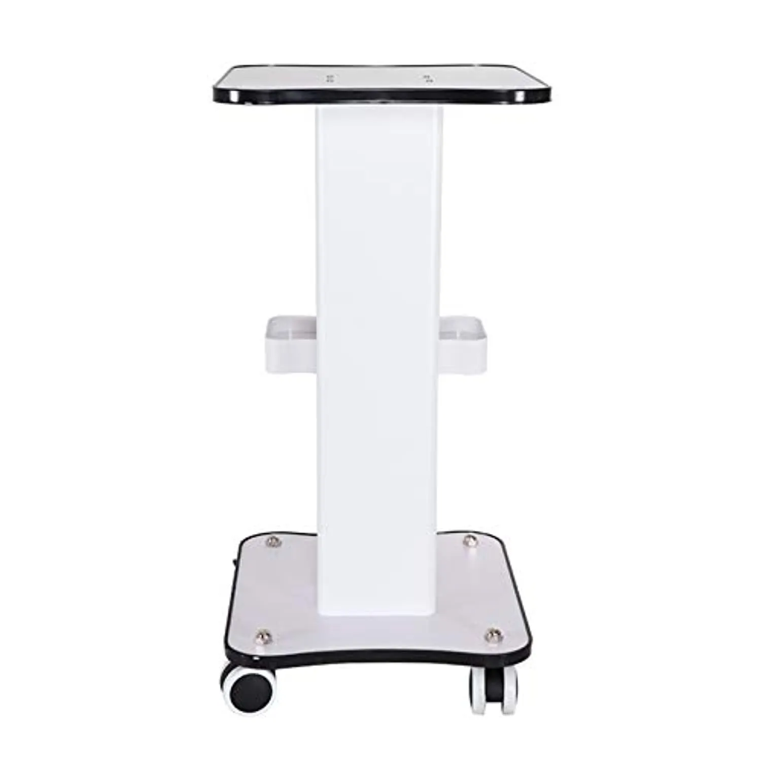 Beauty Cart,3 Tier Salon Rolling Trolley Cart Stand Beauty Instrument Tray Rolling Cart with Wheel Salon Spa Storage Organizer Cart Tool Load 88lbs