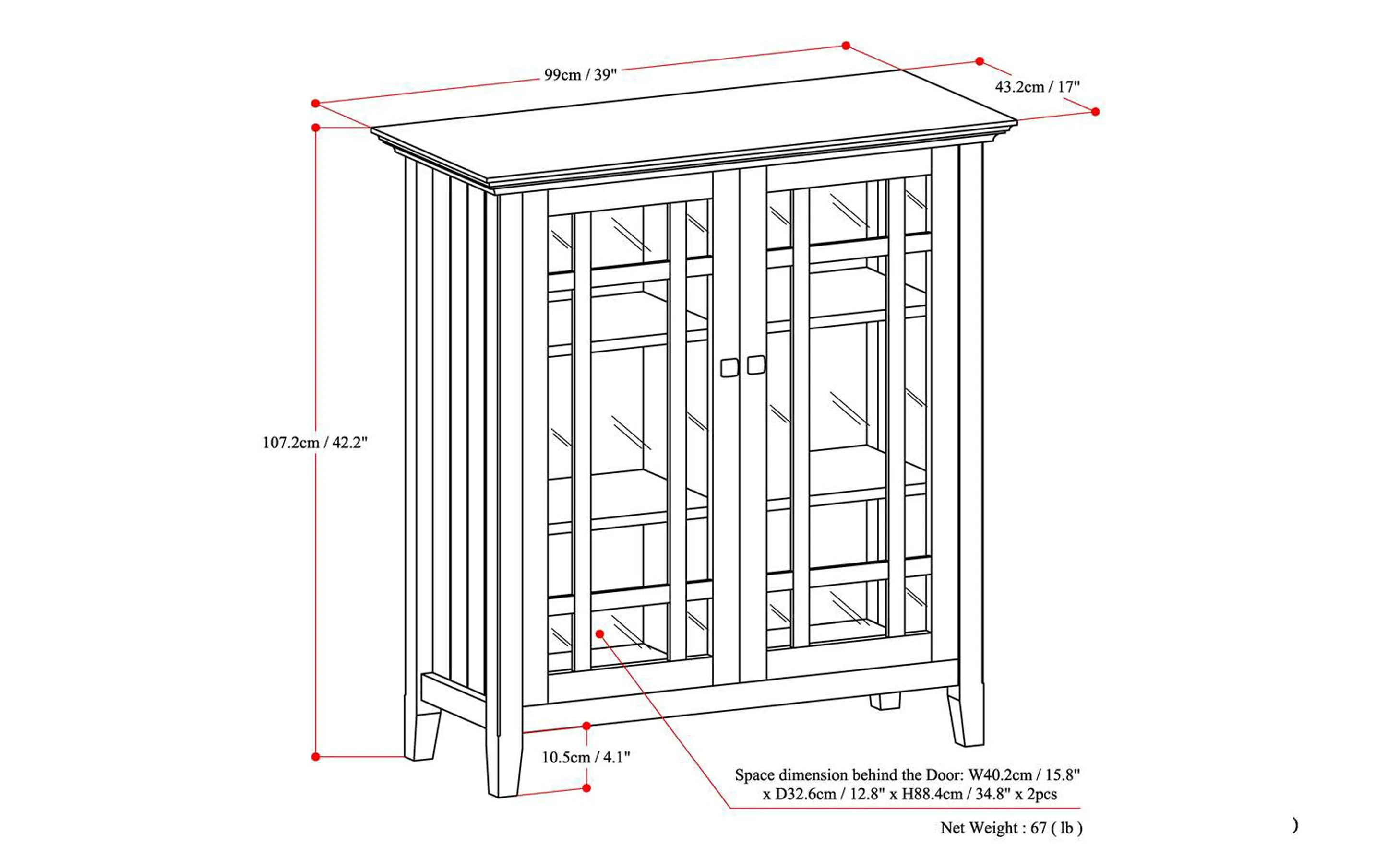 Bedford Storage Cabinet