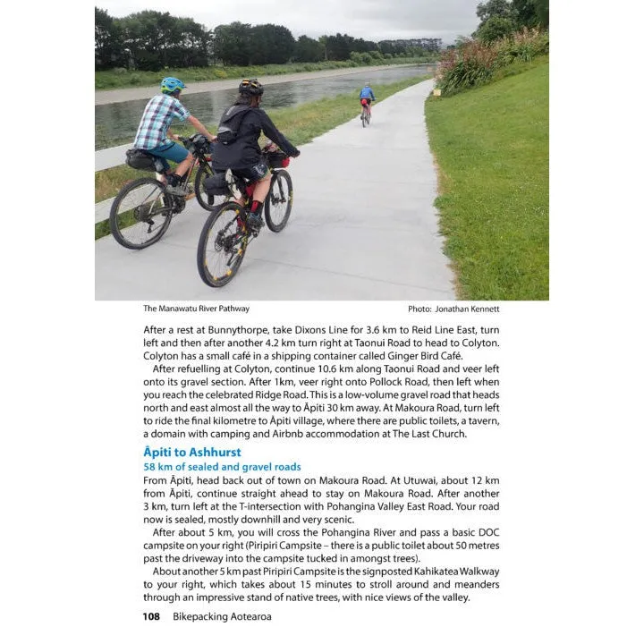 Bike Packing Aotearoa 3rd Edition Book