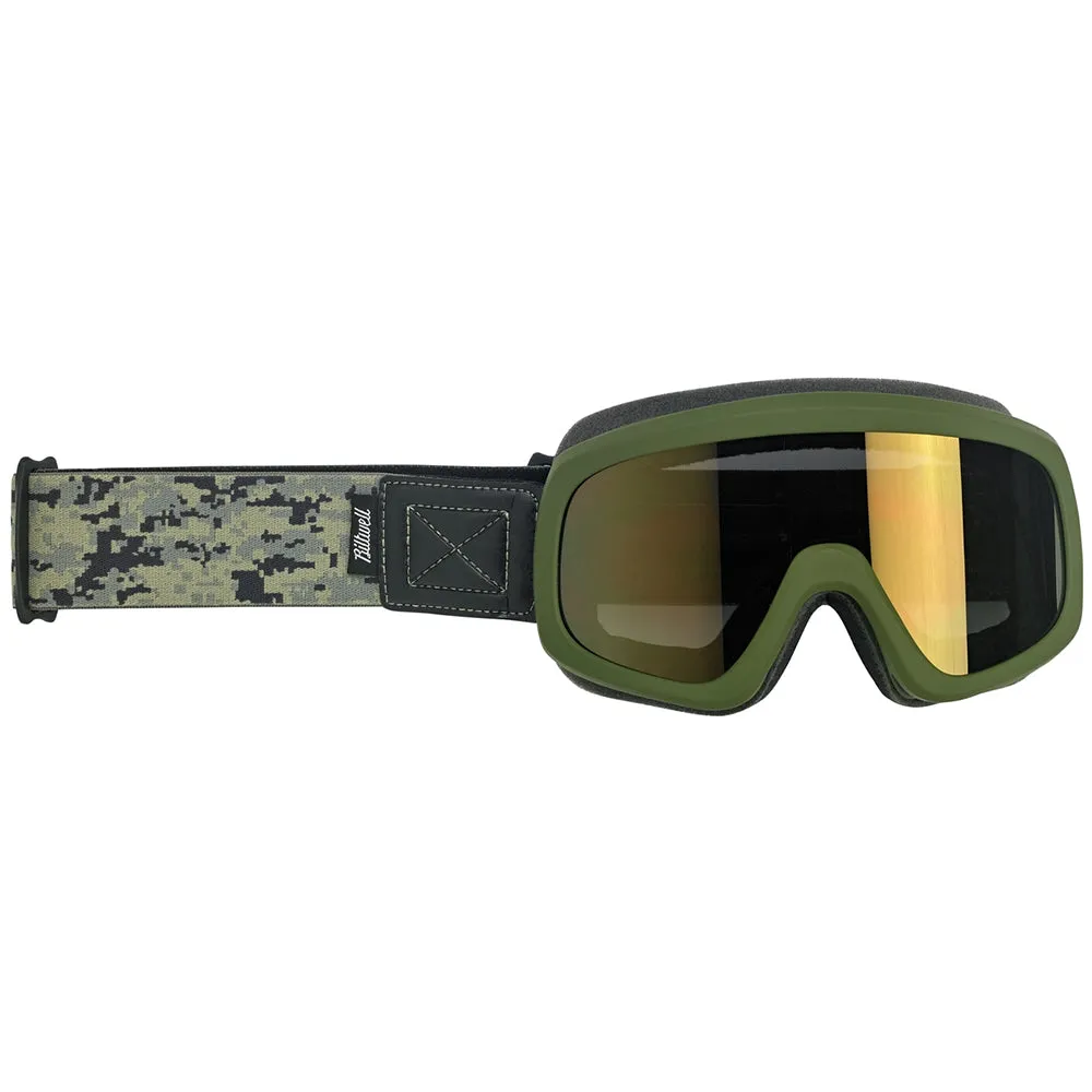 BILTWELL OVERLAND 2.0 GOGGLE [GRUNT OLIVE CAMO]