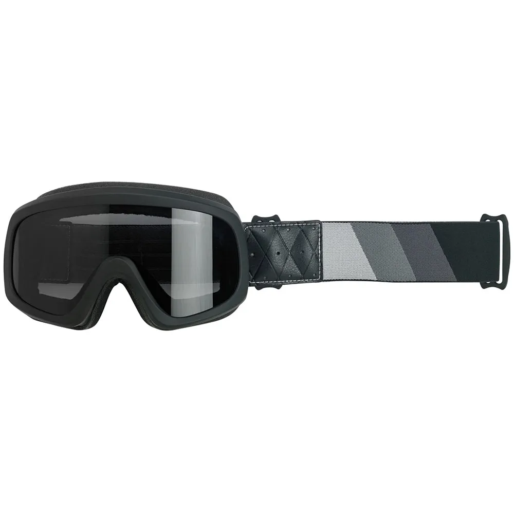 BILTWELL OVERLAND 2.0 GOGGLE [TRI-STRIPE SILVER/GREY/BLACK]