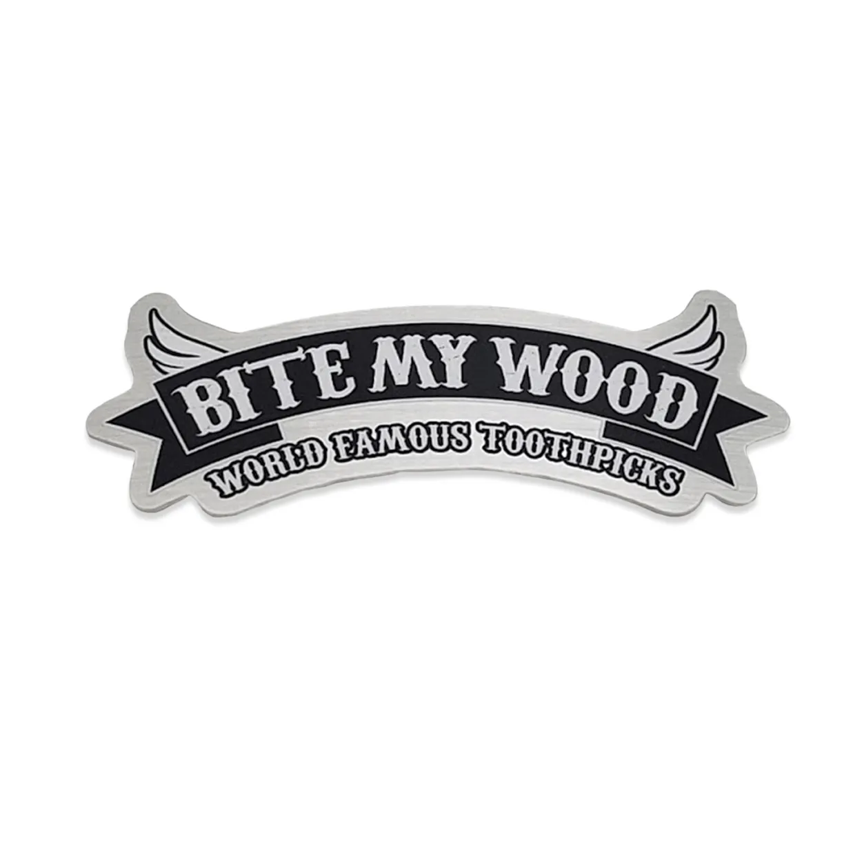 BiteMyWood Sticker 2" x 3" Available In 3 Styles